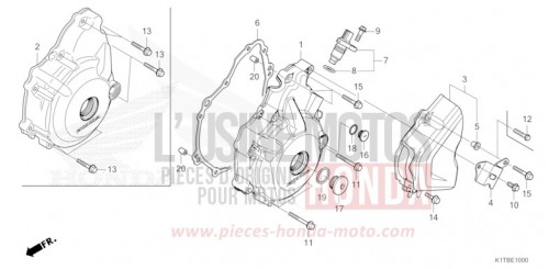 PANNEAU CARTER-MOTEUR G. CRF300LAS de 2025